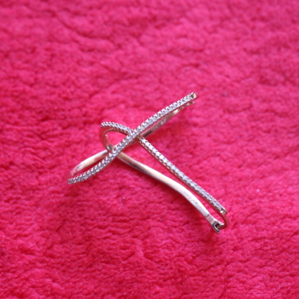 10kt Diamond Rose Gold Earrings